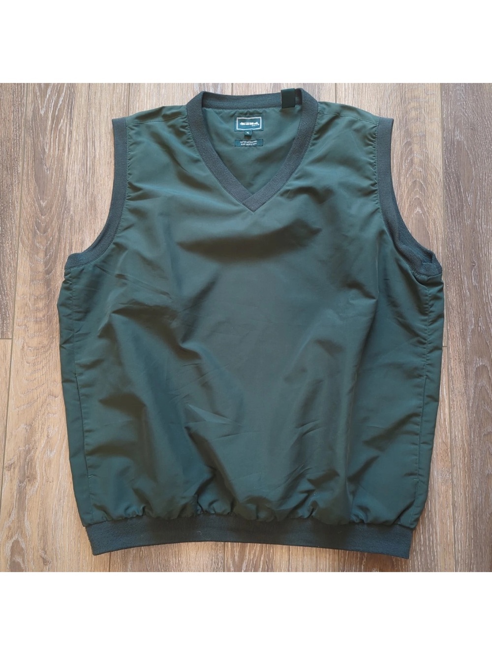 Bollé Golf Water/Wind Resistant Green Pullover Vest Men's SZ XL Preppy